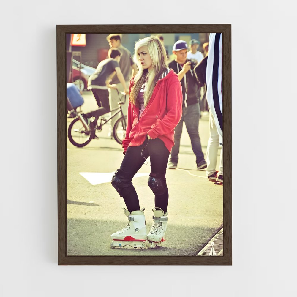 Poster Skate et Attitude – affiche Rollerblade (vue 5)